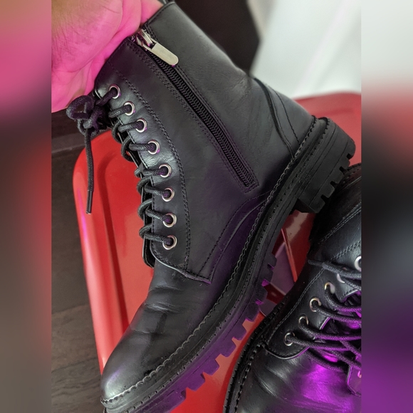 Steve Madden - Combat Boots - Picture 3 of 5